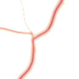 Daytime road noise heatmap for RG9 6EN