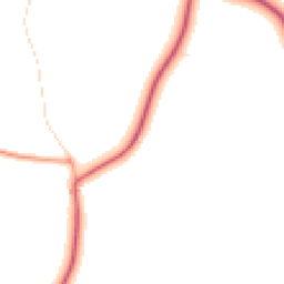 Daytime road noise heatmap for RG9 6EP