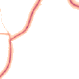 Daytime road noise heatmap for RG9 6EW