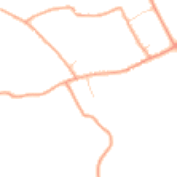 Daytime road noise heatmap for RG9 6PP