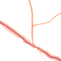Daytime road noise heatmap for RG9 6RJ