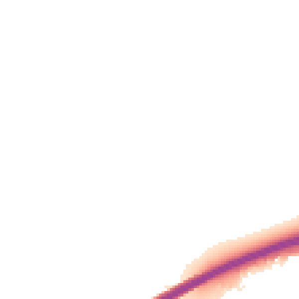 Night-time road noise heatmap for RH10 2AB