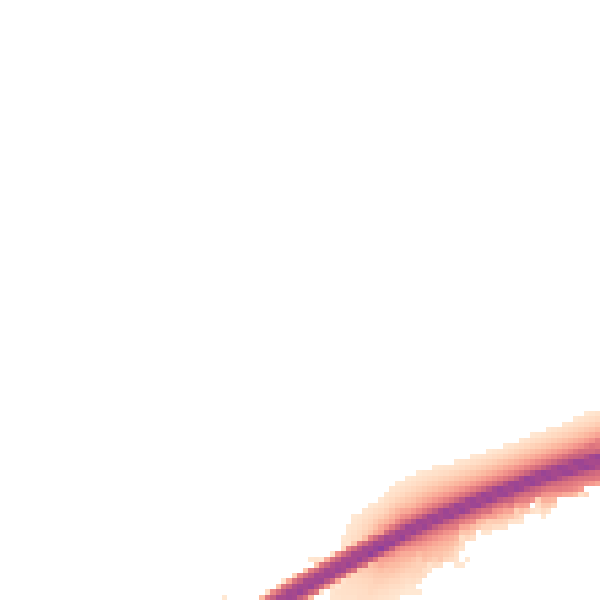 Night-time road noise heatmap for RH10 2AE