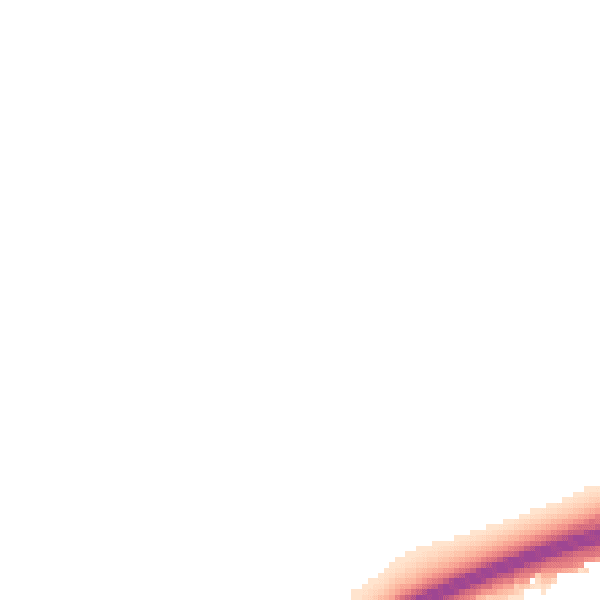 Night-time road noise heatmap for RH10 2AJ
