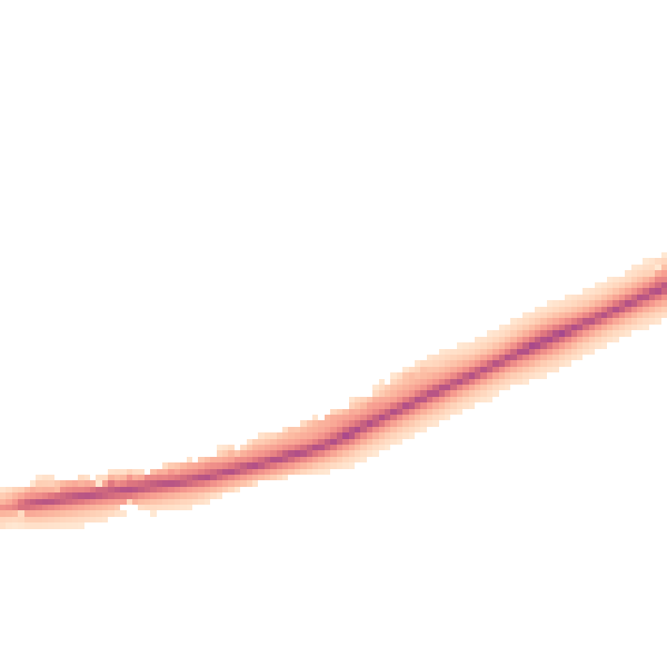 Night-time road noise heatmap for RH10 3LY