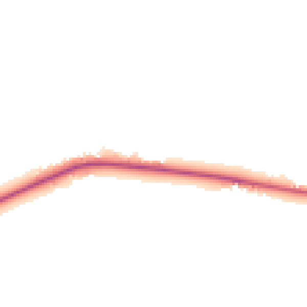 Night-time road noise heatmap for RH10 3RU