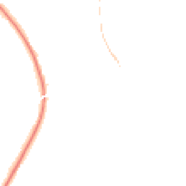 Night-time road noise heatmap for RH10 4AE