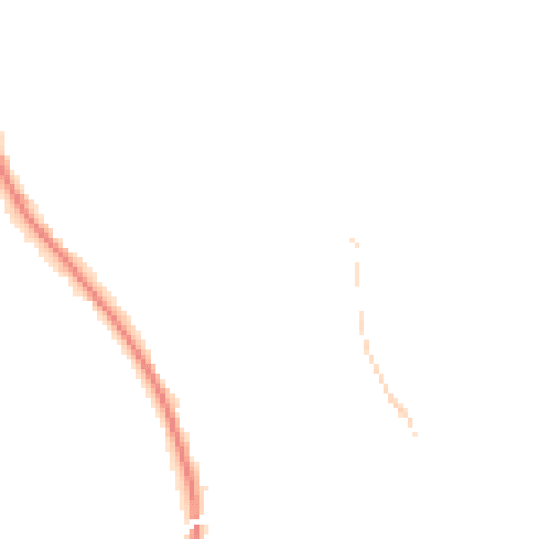 Night-time road noise heatmap for RH10 4JG