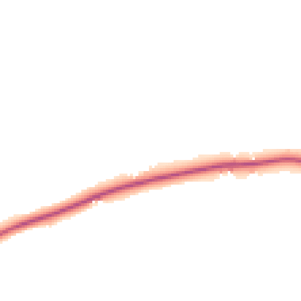 Daytime road noise heatmap for RH10 4QD