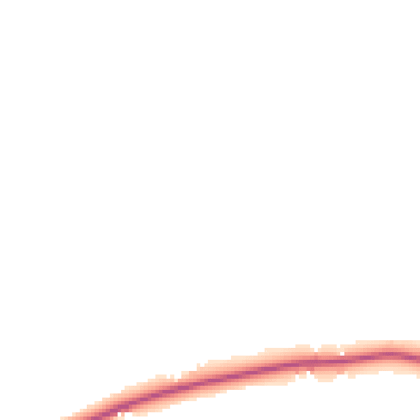 Daytime road noise heatmap for RH10 4QN