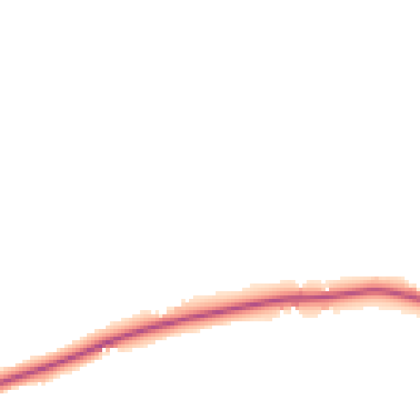 Daytime road noise heatmap for RH10 4QW