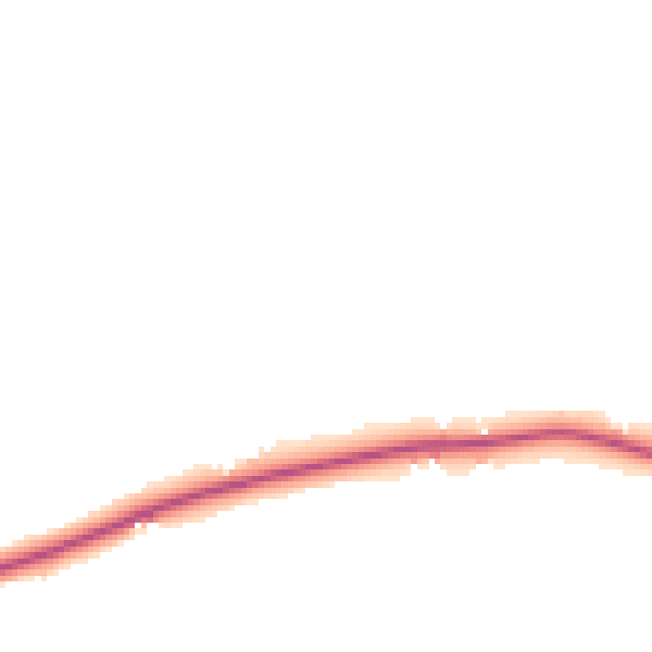 Daytime road noise heatmap for RH10 4RG