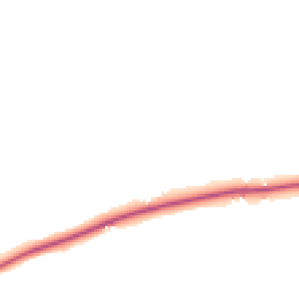 Daytime road noise heatmap for RH10 4RJ