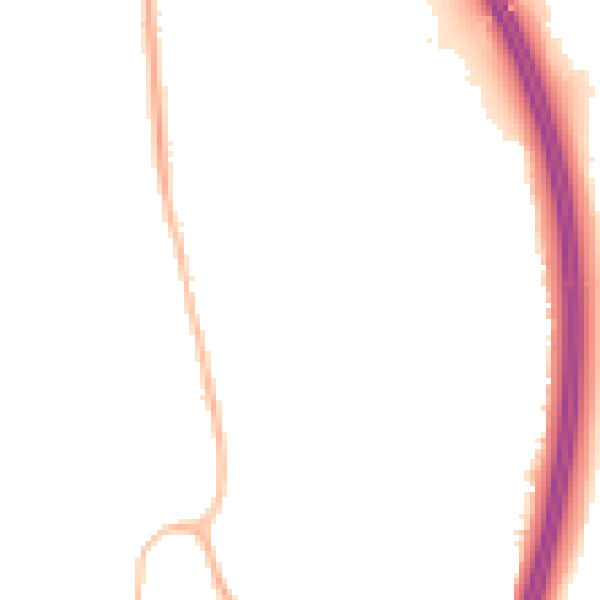 Night-time road noise heatmap for RH10 7FS