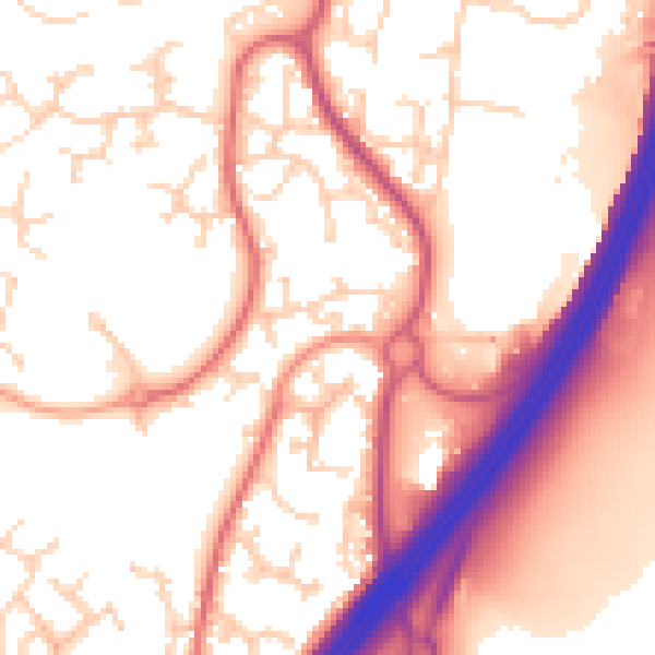 Daytime road noise heatmap for RH10 7HF