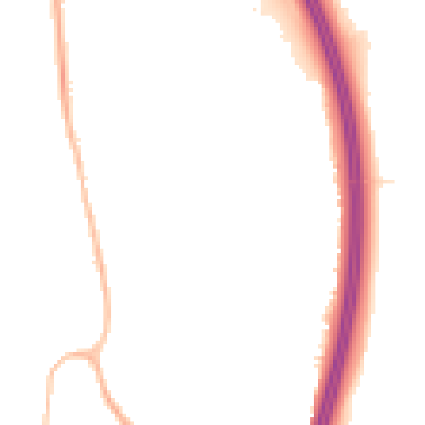 Night-time road noise heatmap for RH10 7QT