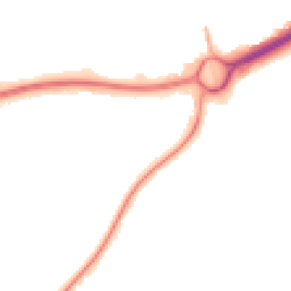 Night-time road noise heatmap for RH10 8EJ