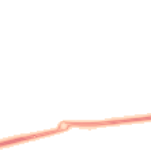 Night-time road noise heatmap for RH12 0AG