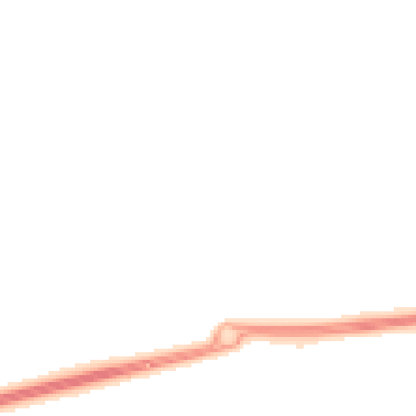 Night-time road noise heatmap for RH12 0AL