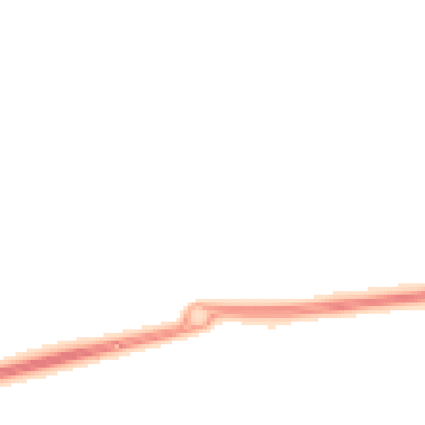 Night-time road noise heatmap for RH12 0AS
