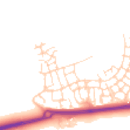 Daytime road noise heatmap for RH12 0AX