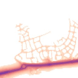 Daytime road noise heatmap for RH12 0BS