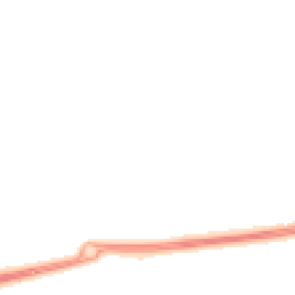 Night-time road noise heatmap for RH12 0BS