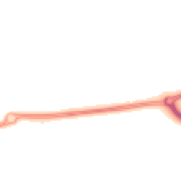 Night-time road noise heatmap for RH12 0BU