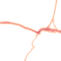 Night-time road noise heatmap for RH12 1DL