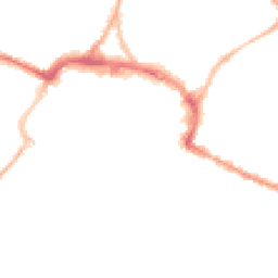 Night-time road noise heatmap for RH12 1ES