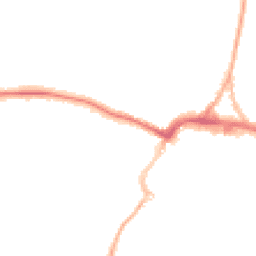 Night-time road noise heatmap for RH12 1FH