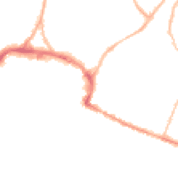 Night-time road noise heatmap for RH12 1PY