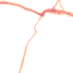 Night-time road noise heatmap for RH12 1ST