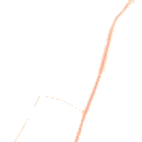 Night-time road noise heatmap for RH12 1ZY