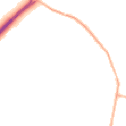 Night-time road noise heatmap for RH12 2HY