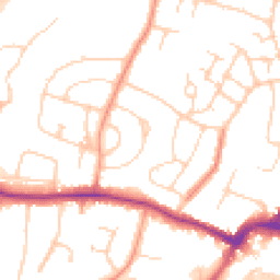 Daytime road noise heatmap for RH12 2PT