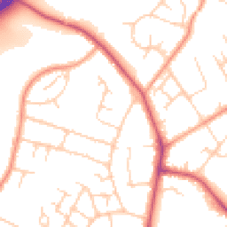 Daytime road noise heatmap for RH12 2QP