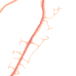 Daytime road noise heatmap for RH12 3BZ