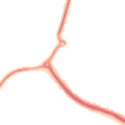 Night-time road noise heatmap for RH12 3GL