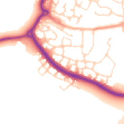 Daytime road noise heatmap for RH12 3GT