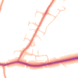 Daytime road noise heatmap for RH12 3HD