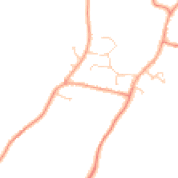 Daytime road noise heatmap for RH12 3QY