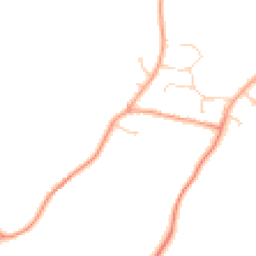Daytime road noise heatmap for RH12 3RA