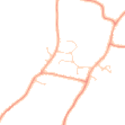 Daytime road noise heatmap for RH12 3RJ
