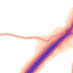 Daytime road noise heatmap for RH12 3RR
