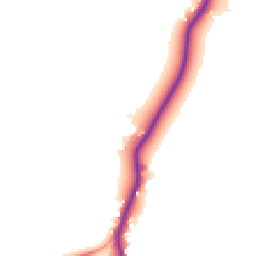 Daytime road noise heatmap for RH12 3SD