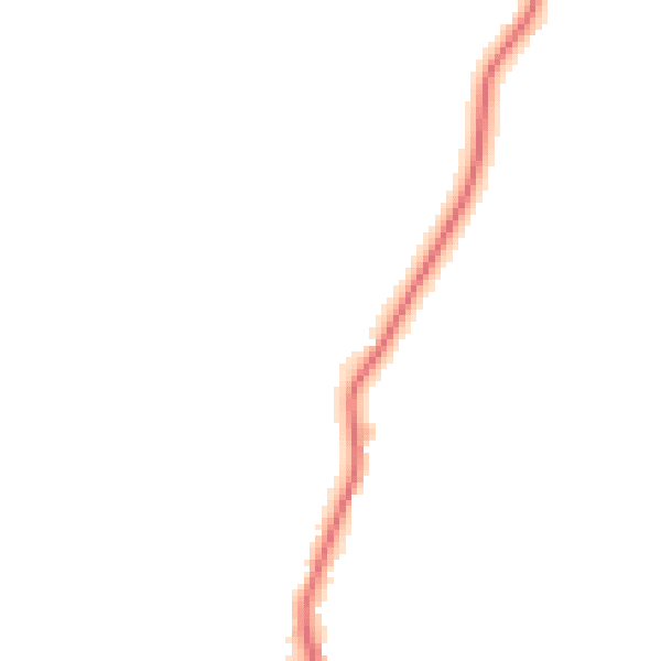 Night-time road noise heatmap for RH12 3SD