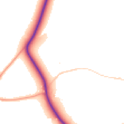 Daytime road noise heatmap for RH12 3SP