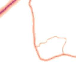 Daytime road noise heatmap for RH12 3SQ