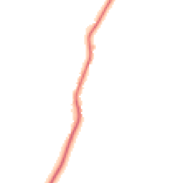 Night-time road noise heatmap for RH12 3SZ